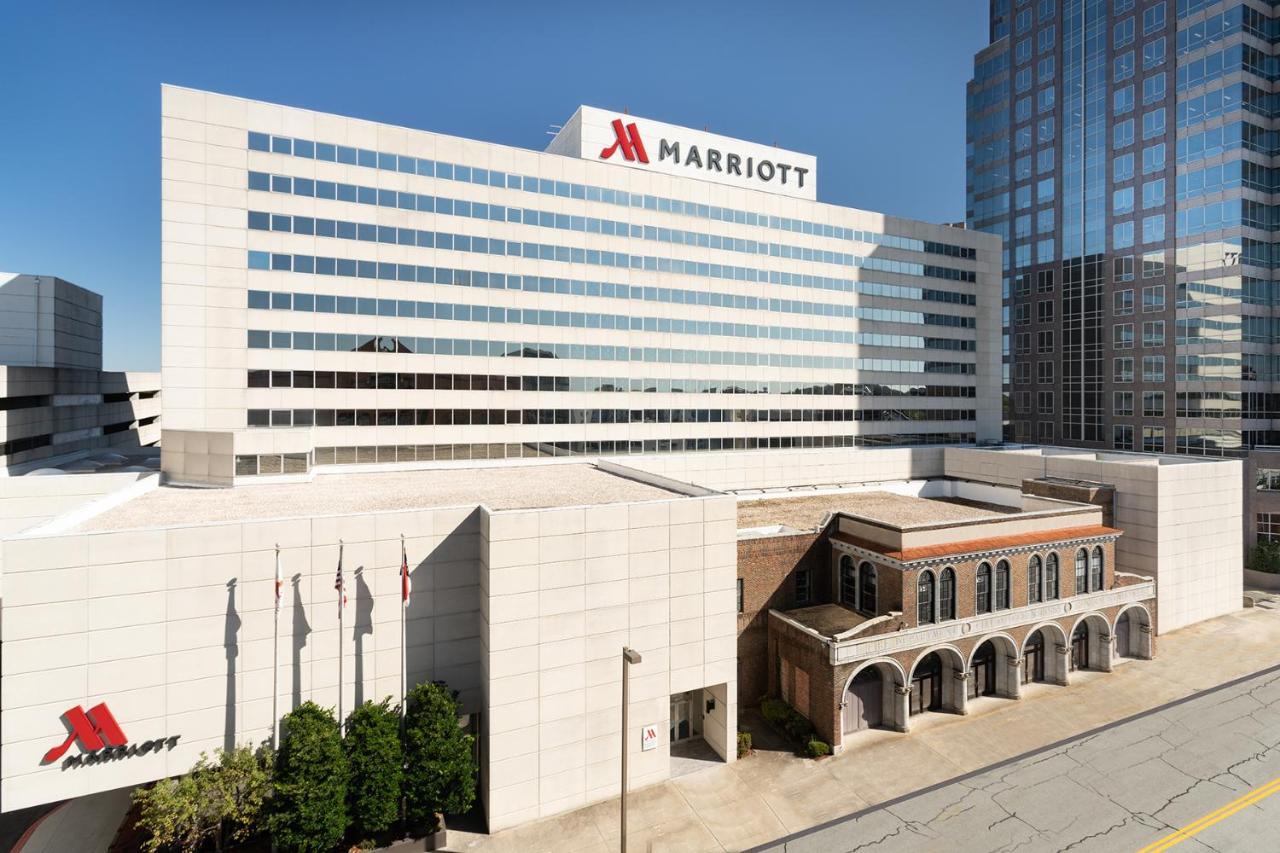 Marriott Greensboro Downtown Hotel Exterior foto